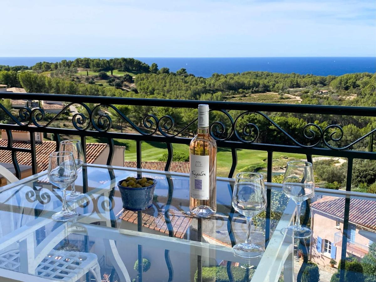 T3 Vue Mer Exceptionnelle Au Domaine Fregate Bandol Saint-Cyr-sur-Mer Exteriör bild