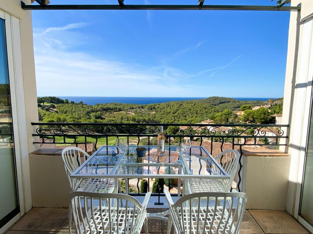 T3 Vue Mer Exceptionnelle Au Domaine Fregate Bandol Saint-Cyr-sur-Mer Exteriör bild